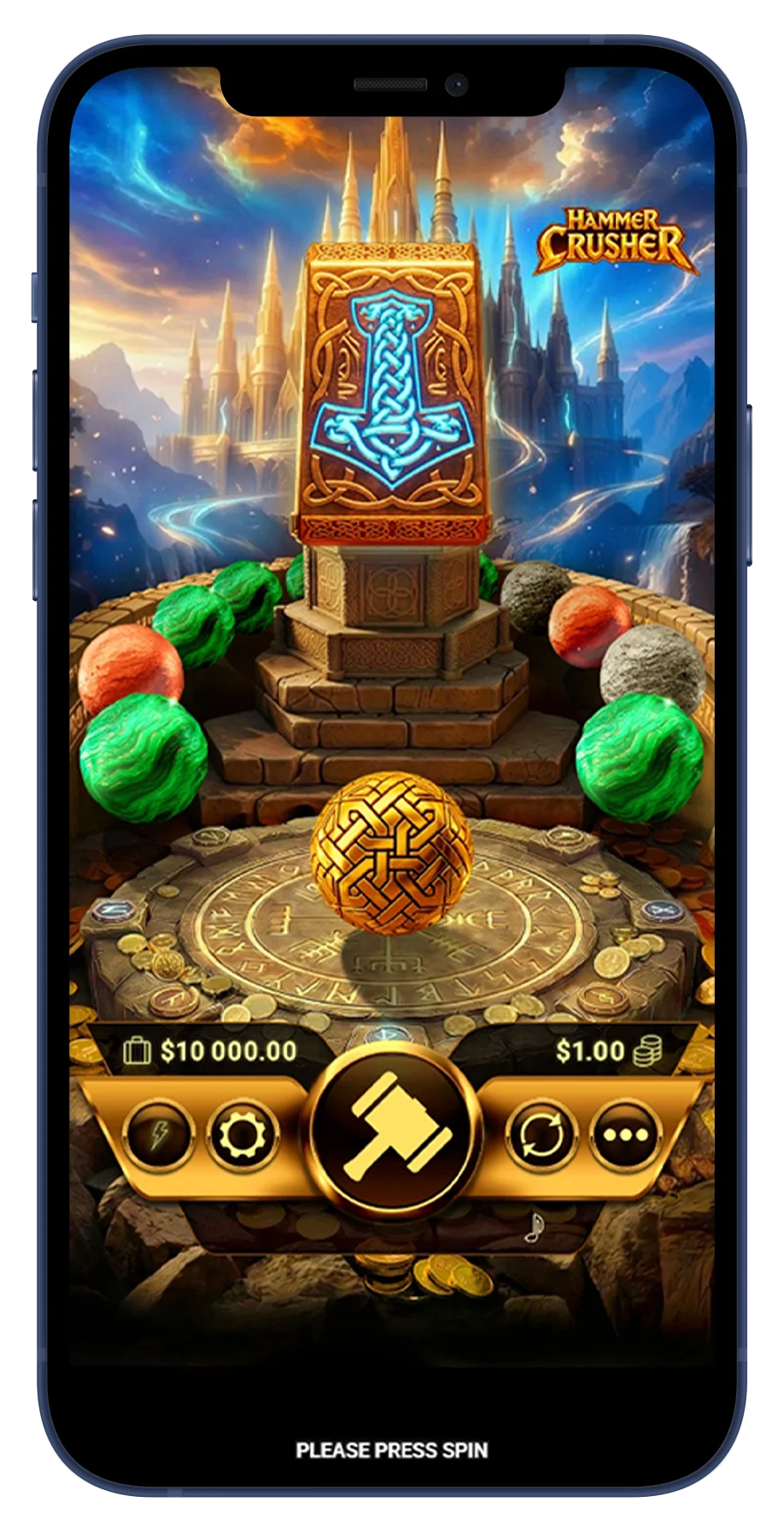 Hammer Crusher Mobile — Play on iPhone and Android